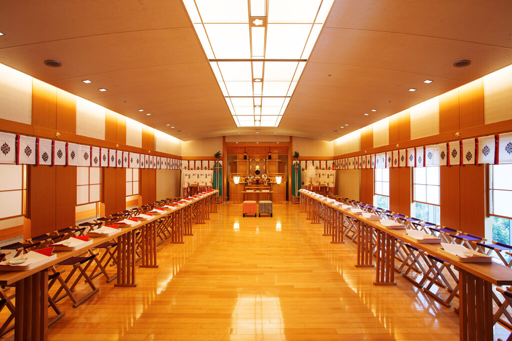 大分の結婚式場ホテル日航大分  神殿