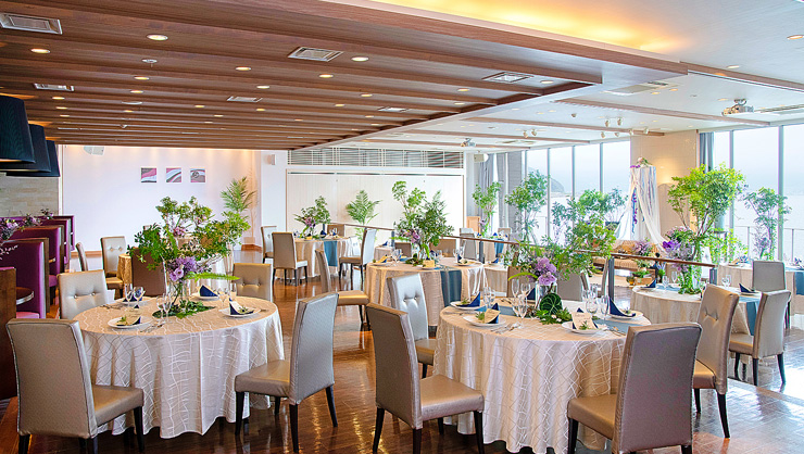 大分の結婚式場ブエナスタのバンケット